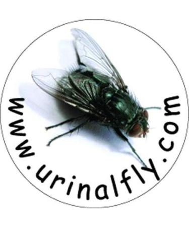 Urinal Fly Toilet Stickers 12 Pack Lime Green - Target 80% Cleaner Bathrooms Fast! - Buy Online on GoSupps.com