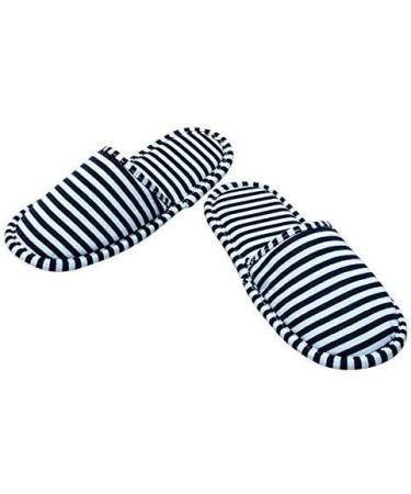 Non-Disposable Cotton Travel Slippers | Portable Spa Hotel Indoor Slippers | Women's Size 8-11, Men's Size 6-9 - Buy Online on GoSupps.com