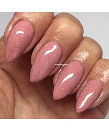 Bluesky PINK FINE GOLD GLITTER SS1903 AMELIA -Spring Summer Nail Gel Polish UV LED Soak Off 10ml - Buy Online on GoSupps.com