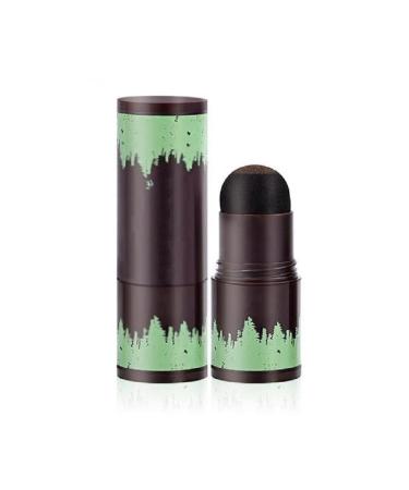Hairline Powder Stick Hair Shadow Powder Root Touch Up Powder Waterproof Hair Shading Sponge Pen Hair Filler Powder for Cover Gray Hair Root Hair Touch-Up Thin Hair (Mocha Brown)
