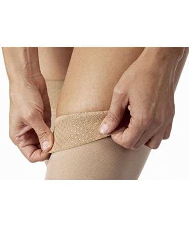JOBST Relief Thigh High 15-20 mmHg Compression Stockings - Open Toe, Silicone Dot Band - Beige - Medium Petite - Pack of 1 - Buy Online on GoSupps.com