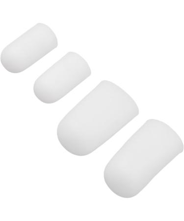 Silicone Toe Caps - 10 Pairs | Adjustable & Reusable | Pain Relief for Ingrown Toenail, Callus & Corns | Ideal for Sports Activities - Buy Online on GoSupps.com
