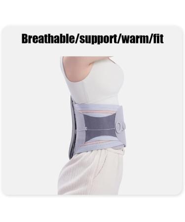 Buy FoRes Back Support Belt - Lumbar Fixation with Plush Gasket & Triple Support Design for Sports Sprain Relief - Large Size - Buy Online on GoSupps.com