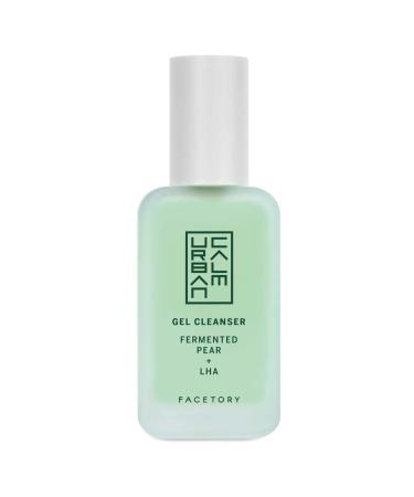 FACETORY Urban Calm Gel Cleanser Mini Travel Size 30ml - Korean Skincare Face Wash - Hydrating Face Wash with Fermented Pear & Capryloyl Salicylic Acid LHA - Gel Cleanser Face Wash for All Skin Types 1 Fl Oz (Pack of 1)