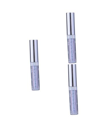 FOMIYES 3pcs Liquid Eyeliner Glitter Eyeliner Color Eyeliner Liquid Eyeshadow Eye Shadow Metal Water Proof 1 count (Pack of 1) As Shownx3pcs