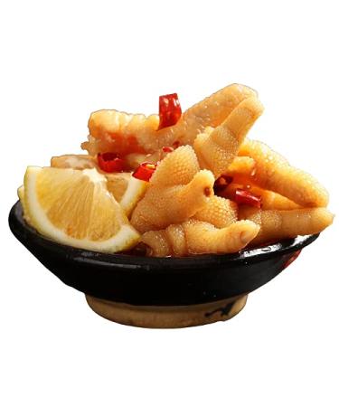 Boneless chicken feet canned net red hot and sour lemon chicken feet boneless chicken feet