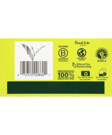 Bigelow Green Tea with Ginger Plus Probiotics 18 Tea Bags - Buy Online on GoSupps.com