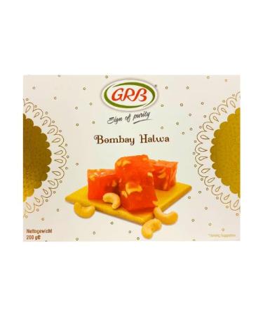 Delicious GRB Halwa - 200g : Traditional Indian Sweets (Bombay Halwa)