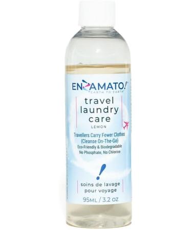 Travel Laundry + Surface Kit - Lemon | Travel Laundry Solution Detergent | Travel Surface Cleaner | Travel Kit for RV boats yachts cruise and air travel | Enzamato - Buy Online on GoSupps.com