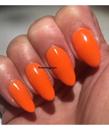 Bluesky Nail Gel Polish Orange Color Orange Sunset Spring Summer Color UV LED Soak Off A87 10ml - Buy Online on GoSupps.com