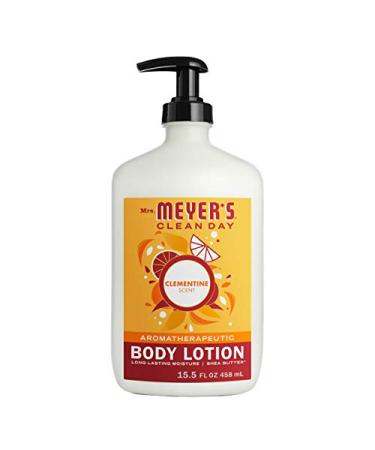 Mrs. Meyer's Clean Day Body Lotion for Dry Skin  Non-Greasy Moisturizer Made with Essential Oils  Cruelty Free Formula  Clementine Scent  15.5 oz (Pack of 1) - Buy Online on GoSupps.com