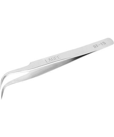 Durable Anti-Rust Safety Firm Eyelashes Extension Tool Comfortable Tweezers for Eyelash Grafting for Home Girls(ST-15) - Buy Online on GoSupps.com