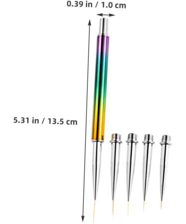 Housoutil 1 Set Nail Art Drawing Pen Nail Design Liner Nail Art Liner Pens Thin Nail Art Brush Nail Design Brush Nail Painting Supply Nails Brush Pen Nail Line Pens Nail Salon Tool Manicure - Buy Online on GoSupps.com