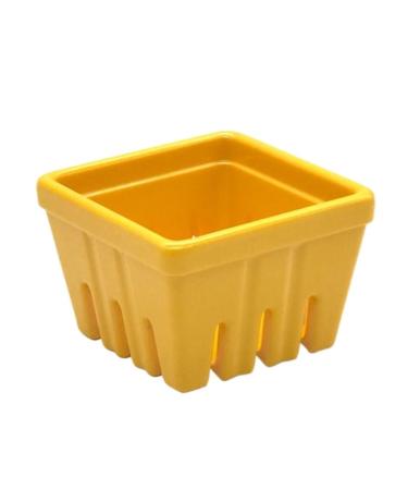 Fruit Basket Fruit Bowl Plastic Fruit Basket Fruit Bowl Square Fruit Baskets Bowls for Kitchen Easy to Clean Kitchen Organizers and Storage (Color : B Size : 13 * 7.5cm)