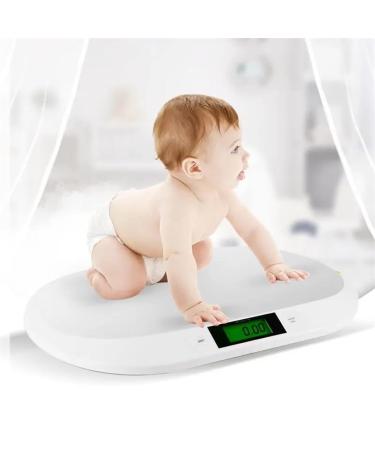 Buy Baby Scale Digital - Flat Design LED Display Up to 20kg | Ideal for Infants Children & Animals | International Shipping - Buy Online on GoSupps.com