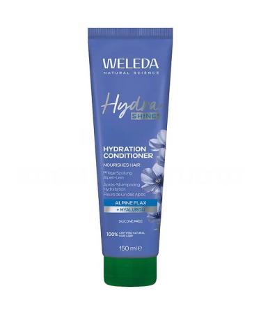 Weleda HydraShine Apr s-Shampooing Hydratant Cheveux Intens ment Nourris et Doux (100% Satisfaits) Soin Capillaire Naturel Certifi NATRUE 150ml 150 ml (Lot de 1) Apr s-shampoing