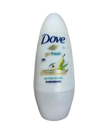 DOVE Desodorante Roll-on para mujer "Go Fresh - Pear & Aloe Vera" - Pack de 3 unidades (3 x 50 ml) - Buy Online on GoSupps.com