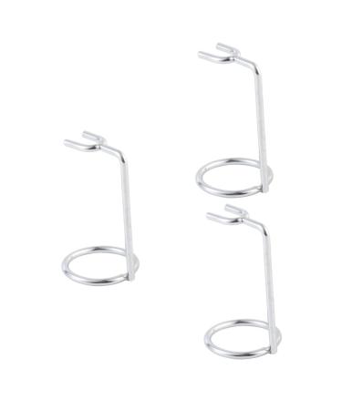 Fomiyes 3st double razor blade holder brush bracket brook razor stand razor for men clothes razor while shaving shaving rack shaving brush holder manual