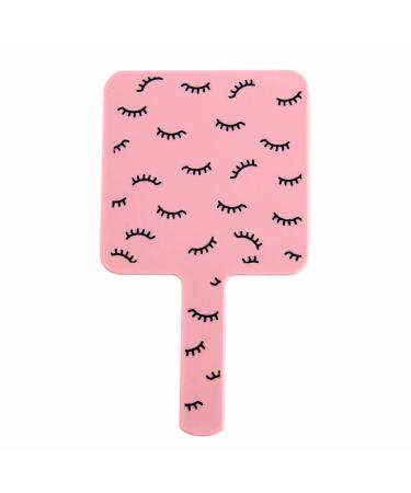 GladGirl Mini Handheld Lash Mirror Pink