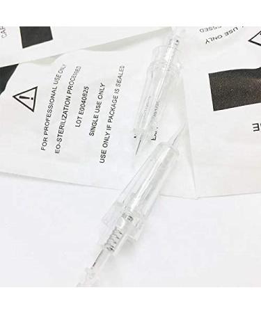 10 PCS M Permanent Makeup Needle for Cordless Tattoo Machine - Ombre Powder Brows Microblading Shading - 1RL/1R/1P Needles for Eyeliner Lip Tattoo - Buy Online on GoSupps.com