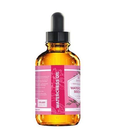 Leven Rose Watercress Organic Seed Oil - 100% Pure Arugula Oil for Hair Growth & Skin Detox - 1 oz - Buy Online on GoSupps.com