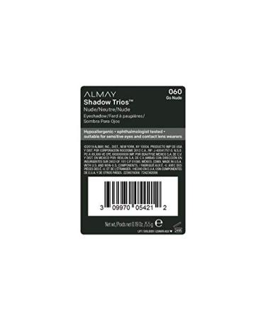 Almay Shadow Trio Eyeshadow Palette - Go Nude 0.19 Ounce (Pack of 1) - Buy Online on GoSupps.com