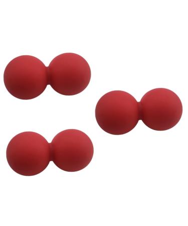 Healvian 3st yoga-ball mobility peanut peanut ball peanut massage relaxation ball peanut-yoga roll silicone gag muscle rolling roller peanut-lacrosse silicone roll fitness massage scroll wheel