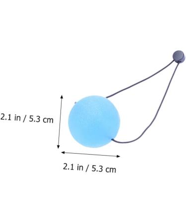 Tovinanna Power Balls - Strengthen Your Grip | Fitness Equipment for Hand Strength & Stress Relief | 5.3cm Blue Squeeze Ball - Buy Online on GoSupps.com