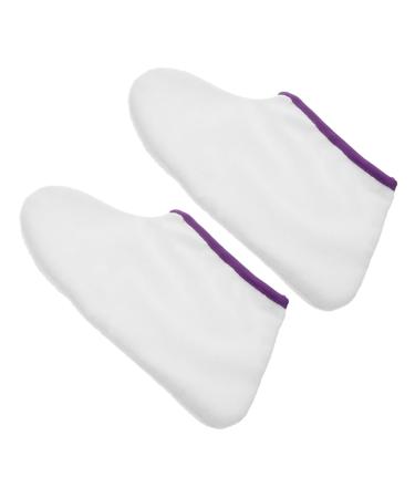 1 Pair of Foot Care Socks Paraffin Bag Wax Bag Paraffin Foot Protector Heated Thermal Gloves Warming Gloves Nourishing Socks Refill Sleeve Liner Polyester