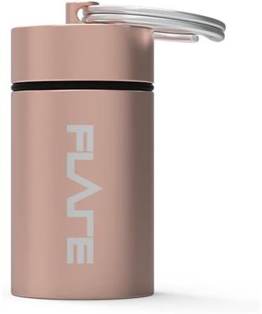Flare Audio Large Capsule: Lightweight Aluminium Keychain for Ear Plugs - Rose Gold, Water-Proof - Travel Accessories - Buy Online on GoSupps.com