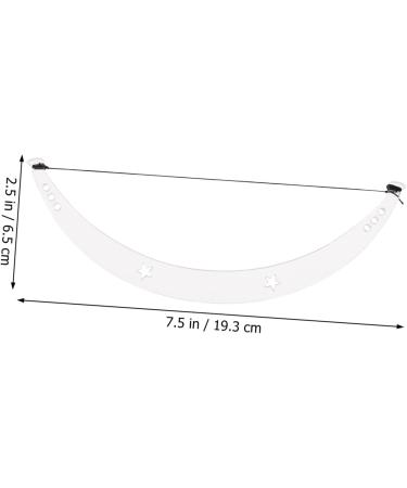FOMIYES 3 Sets Rulers Auxiliary Beauty Position Ruler Shape Measurement Measuring Face Measure - Buy Online on GoSupps.com