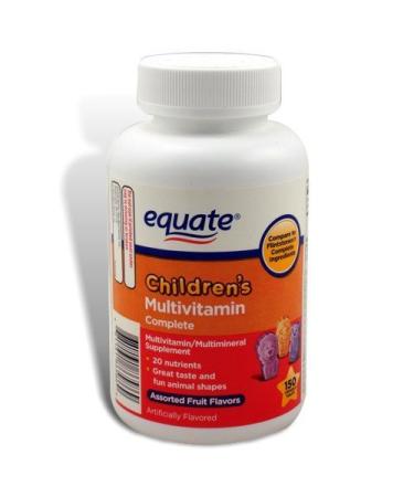 Equate - Children's Multivitamin 150 Chewable Tablets