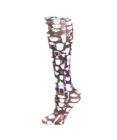 Red Moby Celeste-Stein-CMPS-3-1976 Womens 20-30 mmHg Compression Sock - Coffee