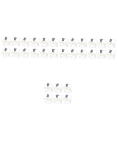 Healeved pack with 60 pieces of storage container container for travel lens contact lens container contact lenses case contact lens holder container for cosmetic lentils invisible mirror