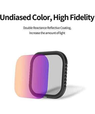 REYGEAK 4-Pack Lens Filter Kit for GoPro Hero 11/10/9 - CPL, ND8, ND16, ND32 Filters - Neutral Density and Polarizing Lens Protectors - GoPro Accessories - Buy Online on GoSupps.com