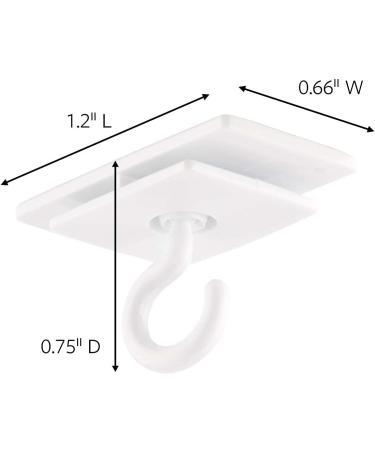 Command 17008-ES Ceiling 9 Hooks  12 Foam Strips per  White - Buy Online on GoSupps.com