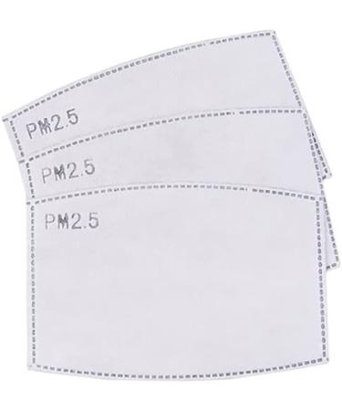 PM2.5 Mask Filter with Activated Carbon - 5 Layers - Replaceable & Disposable - For Face Covers with PM2.5 Pockets - Buy Online on GoSupps.com