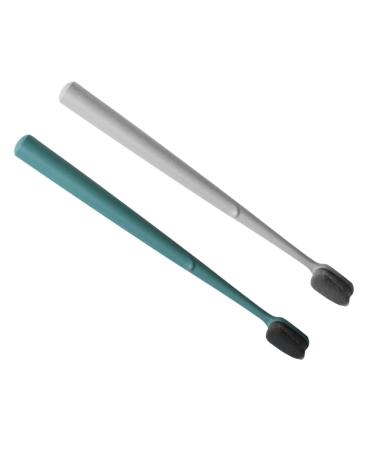minkissy 2 Pieces Nylon Silk Toothbrushes Teeth Cleaning Toothbrushes Oral Care 1 piece (1 pack) As Shown