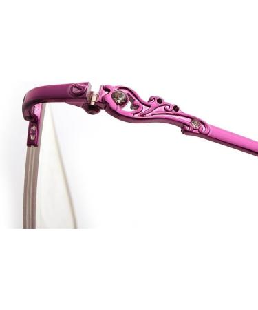Zhuyiqz Anti Blue Light Reading Glasses - Half Square Clear View Presbyopia Glasses (Color: C4 Size: +0.00) - Comfortable Computer Readers - Buy Online on GoSupps.com