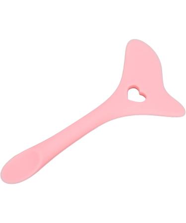 Eyeliner Stencil Wing Tips Silicone Eyebrow Pencil Stencil with Tail Skin Cream Spoon Reusable Eyeshadow Applicator Makeup Tool(Pink) - Buy Online on GoSupps.com