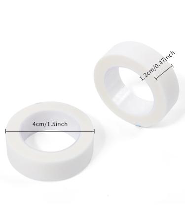 Lunamoon 10 Rolls Eyelash Tape - Premium Micropore Lash Extension Adhesive for Perfect Isolation | White | Ideal for Eyelash Extensions - Buy Online on GoSupps.com