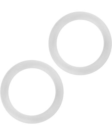 20 PCS Transparent Silicone O-Rings for Baby Pacifier Clips | Durable Dummy Buckle Chain Adapters - Buy Online on GoSupps.com