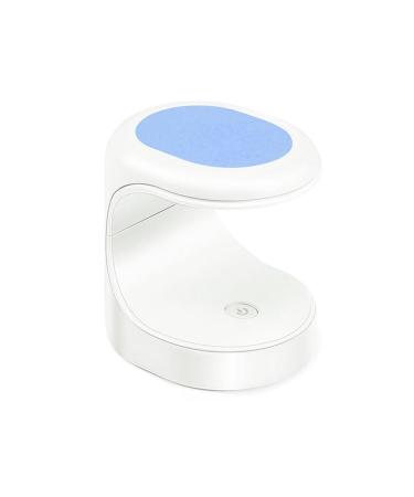 dijiusidy Nail Dryer LED Shaped DIY Travel Pocket Manicure Lamp Machine Home Professional Glue Gel Polish Single Fingernail Light Blue