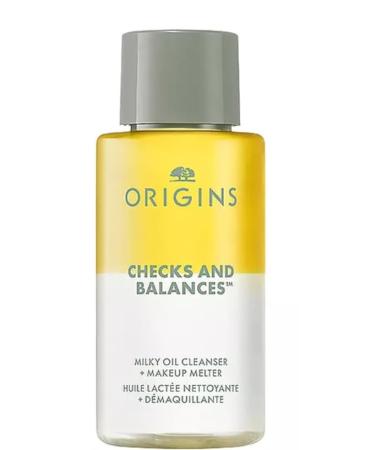 Origins Checks and Balances Milky Oil Cleanser + Makeup Melter - .5 oz 15ml