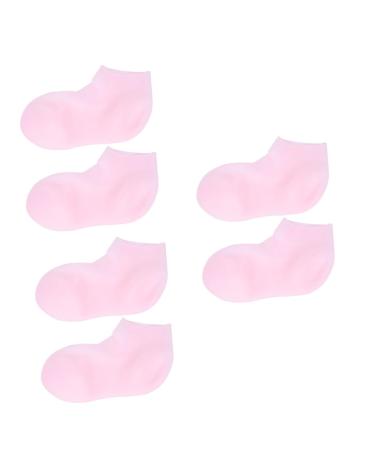 minkissy 3 Pairs Protective Socks Moisturizing Gel Socks Feet Repair Socks Foot Care Socks Sock for Feet Cracked Spa Socks Foot Moisturizing Socks Feet Care Pedicure Miss Protector Sebs