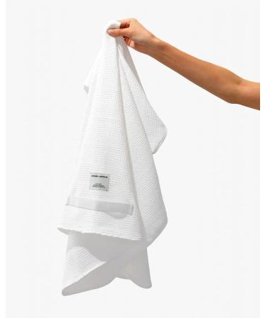 CROWN AFFAIR Microfiber Hair Towel - Oversized for Quick Drying - White - Buy Online on GoSupps.com