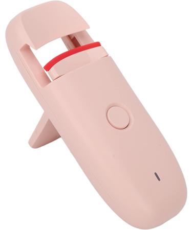Qukaim Mini Eyelash Curler Electric Heated Eyelash Curler USB Rechargeable Mini Pink Constant Temperature Lasting Styling - Buy Online on GoSupps.com