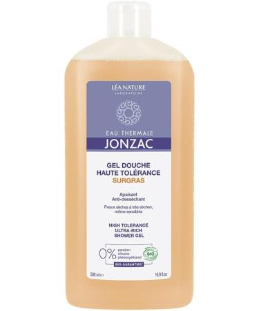 Eau Thermale Jonzac ORGANIC SHOWER GEL SulphateFree and SoapFree 500 millilitre - Buy Online on GoSupps.com