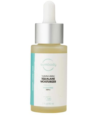 Squalane Ultra-Hydrating Face Oil Balancing Calming Lightweight Non-Greasy Plumping Firming Age-Defying Cruelty-Free Jojoba Rosehip oils for men women Natural Sources of Vitamin C & E