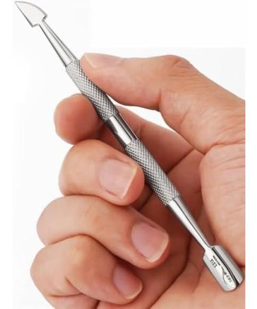 Stainless Steel Nail & Cuticle Care: Precision Toolsfor At-Home Manicures & Pedicures-Expert Silver - Buy Online on GoSupps.com